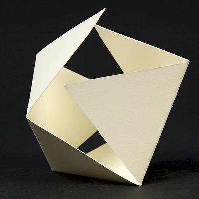 Deux triangle faisant l'amour. Naissance d'un ottaèdre